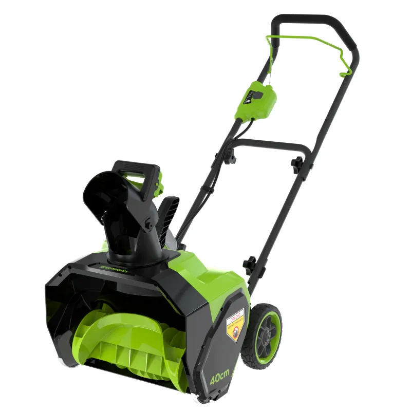 Снегоуборщик аккумуляторный Greenworks 40 см 40V GD40ST40 2603607, без АКБ и ЗУ — детальное фото
