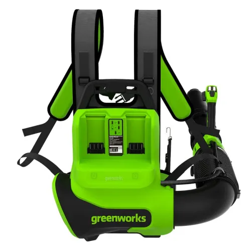 Воздуходувка ранцевая Greenworks GD40BPG2 40V 2408107 бесщеточная аккумуляторная — детальное фото