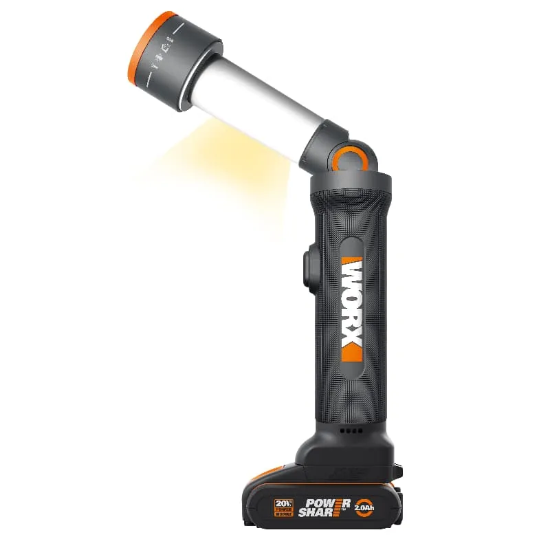 Фонарь-лампа WORX WX027 20V 510лм аккумуляторный — детальное фото