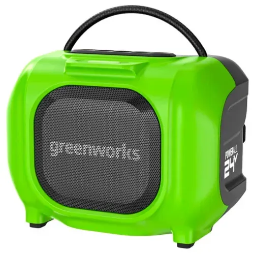 Беспроводная акустическая система (колонка) Greenworks GPT-MNBS 24V/220V 3503107 аккумуляторная — детальное фото