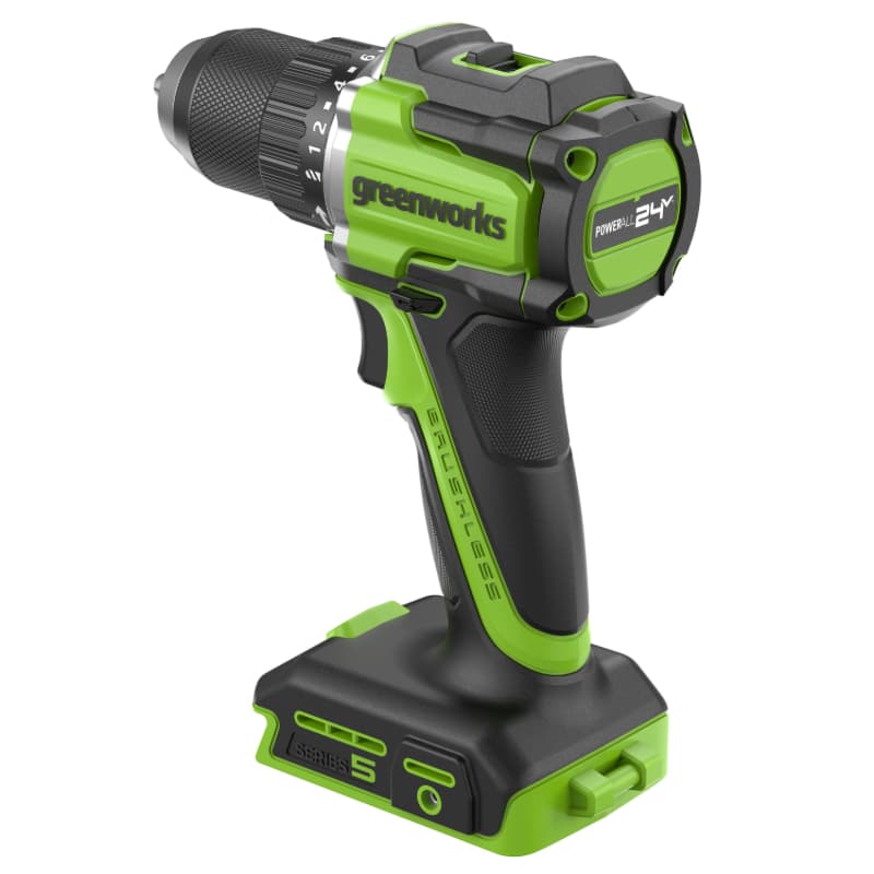 Дрель-шуруповерт Greenworks DD560 24V 3708407 (30/60 Нм) бесщеточная аккумуляторная — детальное фото