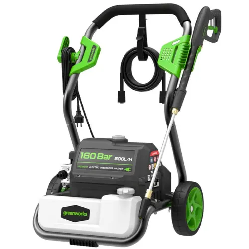 Мойка высокого давления Greenworks GPWG8II 2800W 5106807 (160 бар) электрическая — детальное фото