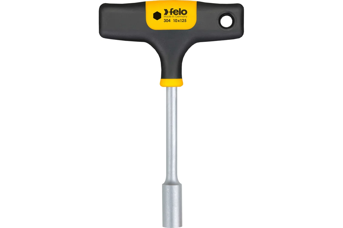 Т-образный ключ 6 мм, стержень 230 мм Felo 30406860 — детальное фото