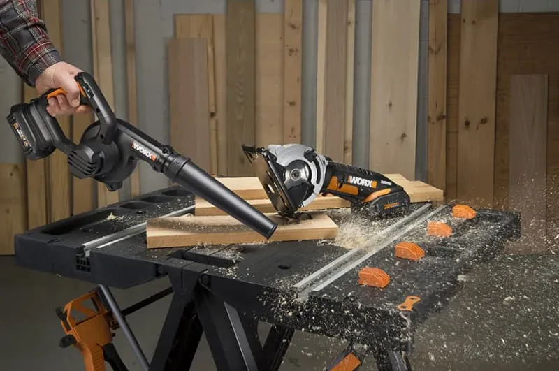 Воздуходувка WORX WX094 20V 250км/ч аккумуляторная — детальное фото