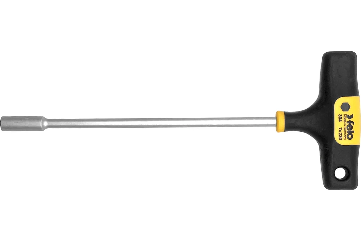Т-образный ключ 7 мм, стержень 230 мм Felo 30407860 — детальное фото