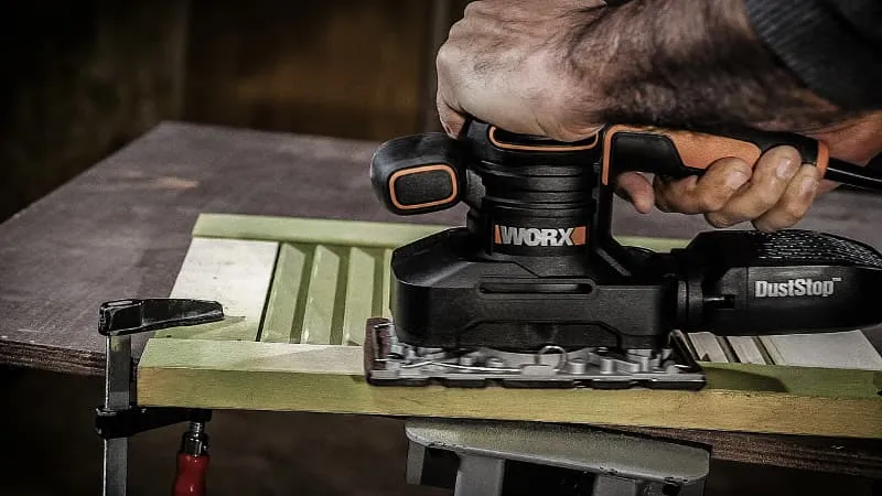 Виброшлифмашина WORX WX641 220V 250Вт электрическая — детальное фото