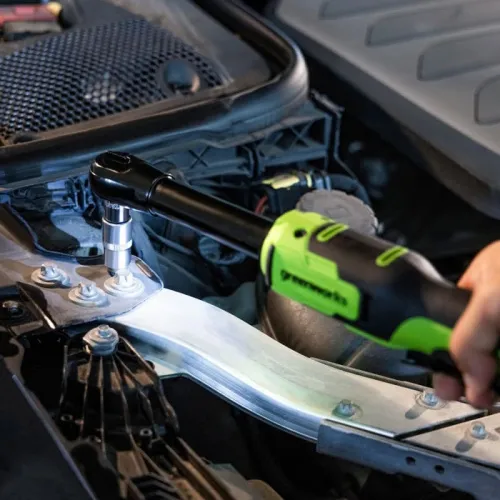 Гайковерт-трещотка удлиненная Greenworks GD24RWX 24V 3803907 (1/2) бесщеточная аккумуляторная — детальное фото