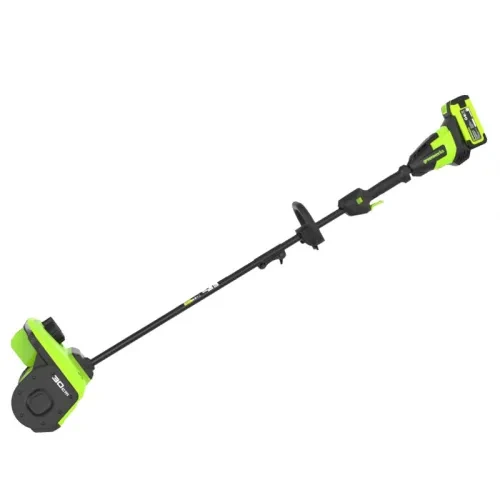 Снегоуборочная лопата Greenworks GD40SS2 40V 2603107 (30 см) с регулируемым направлением выброса бесщеточная аккумуляторная — детальное фото
