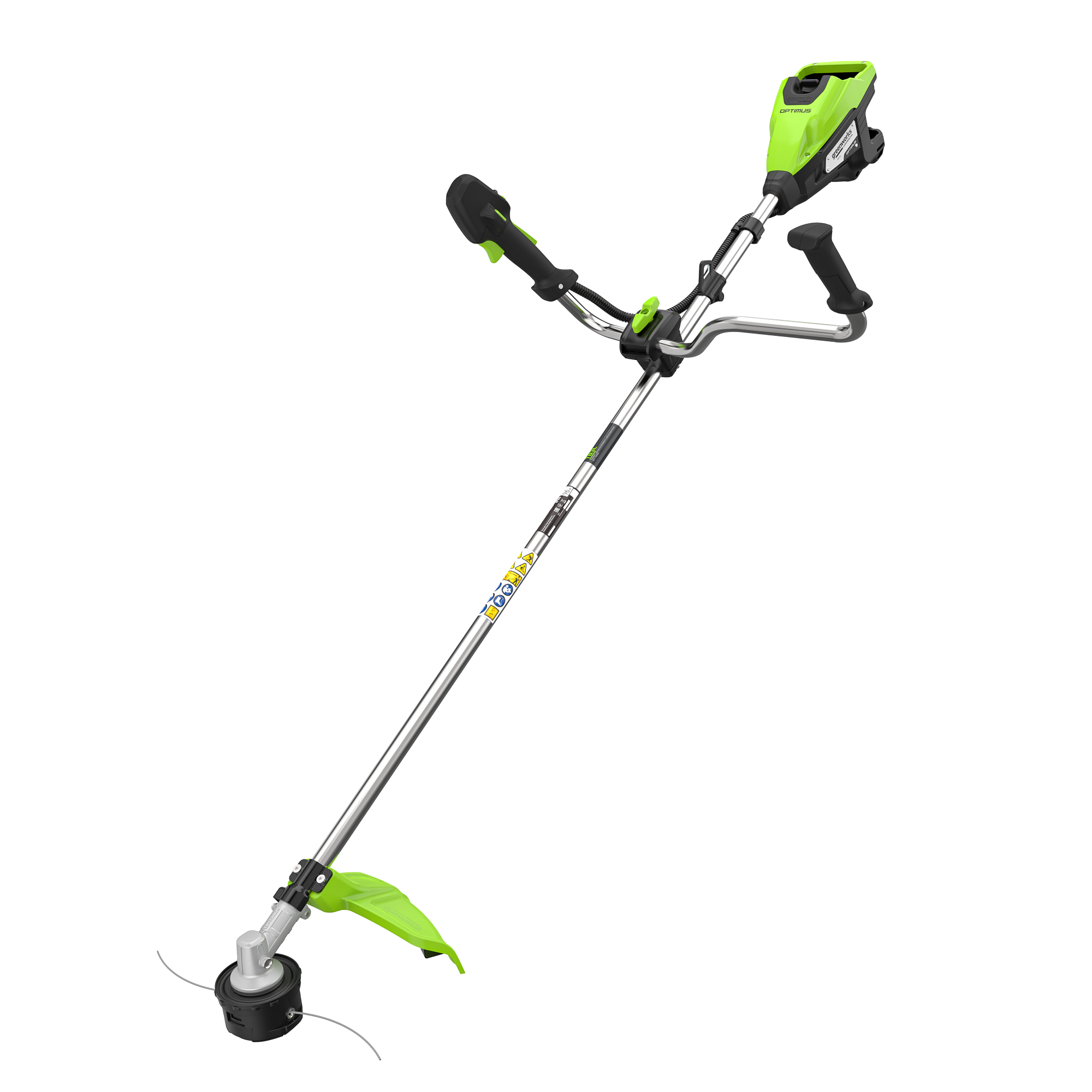 Триммер Greenworks TB13L 82V TB13LA1 (43 см) 1,3 кВт бесщеточный аккумуляторный — детальное фото
