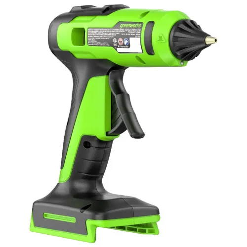 Клеевой пистолет Greenworks G24GLG 24V 3502207 аккумуляторный — детальное фото
