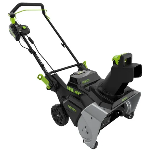 Снегоуборщик Greenworks 82SN22 82V (56 см) 2603307 бесщеточный аккумуляторный — детальное фото