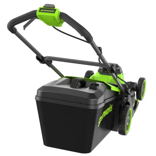 Газонокосилка Greenworks GD40LM411 40V 2521007 (41 см) бесщеточная аккумуляторная — детальное фото