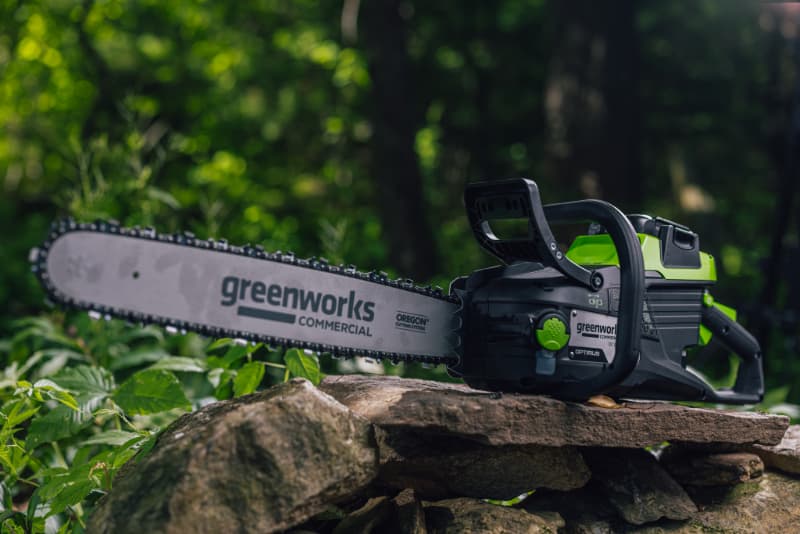 Цепная пила Greenworks OCS500 82V OCS500A1 (40 см) 3,0 кВт бесщеточная аккумуляторная — детальное фото