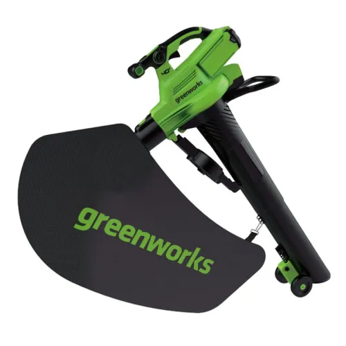 Воздуходув-пылесос Greenworks GD40BVII 40V 2406907 бесщеточный аккумуляторный — детальное фото