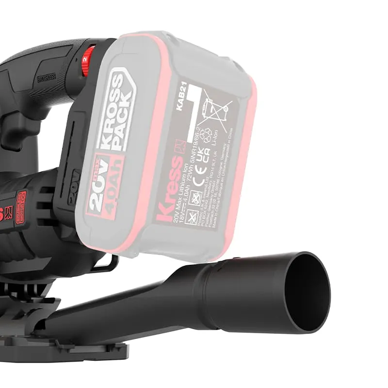 Лобзик KRESS KUE26.9 20V аккумуляторный бесщеточный — детальное фото