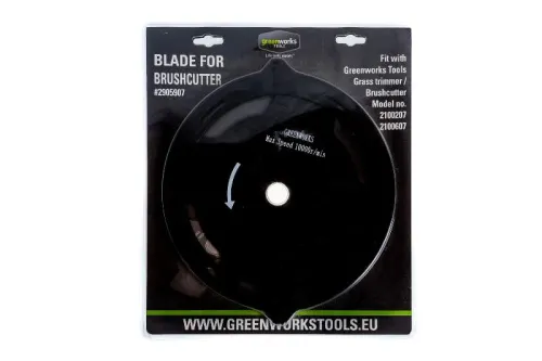 Пильный диск 2905907 для триммеров Greenworks GD40BC 40V, GST1246 230V, GD82BC 82V, GD82BCB 82V — детальное фото