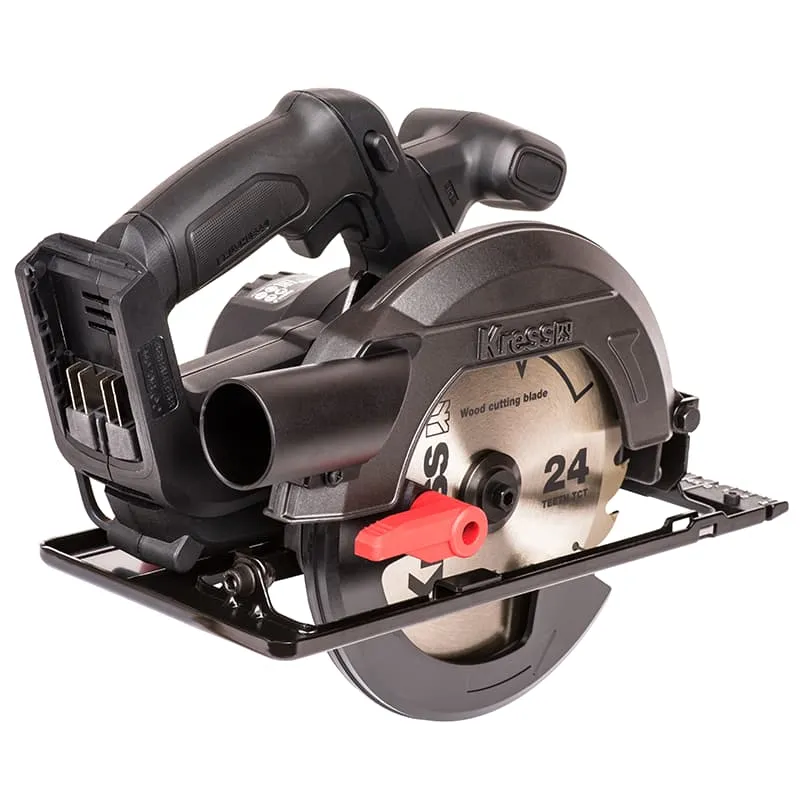 Дисковая (циркулярная) пила KRESS KU520 20V 165мм аккумуляторная — детальное фото