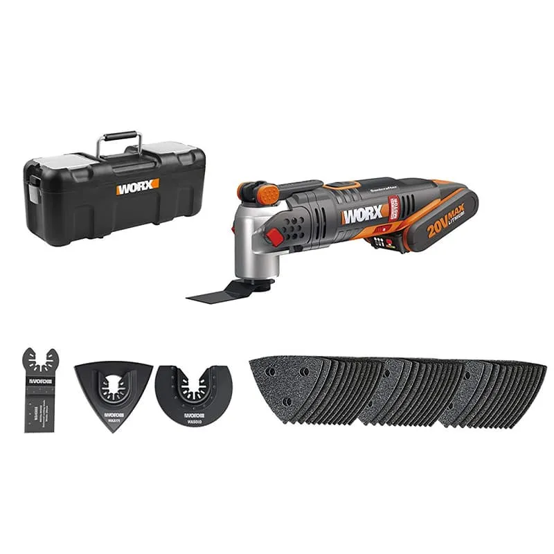 Реноватор WORX WX693 20V бесщеточный аккумуляторный — детальное фото