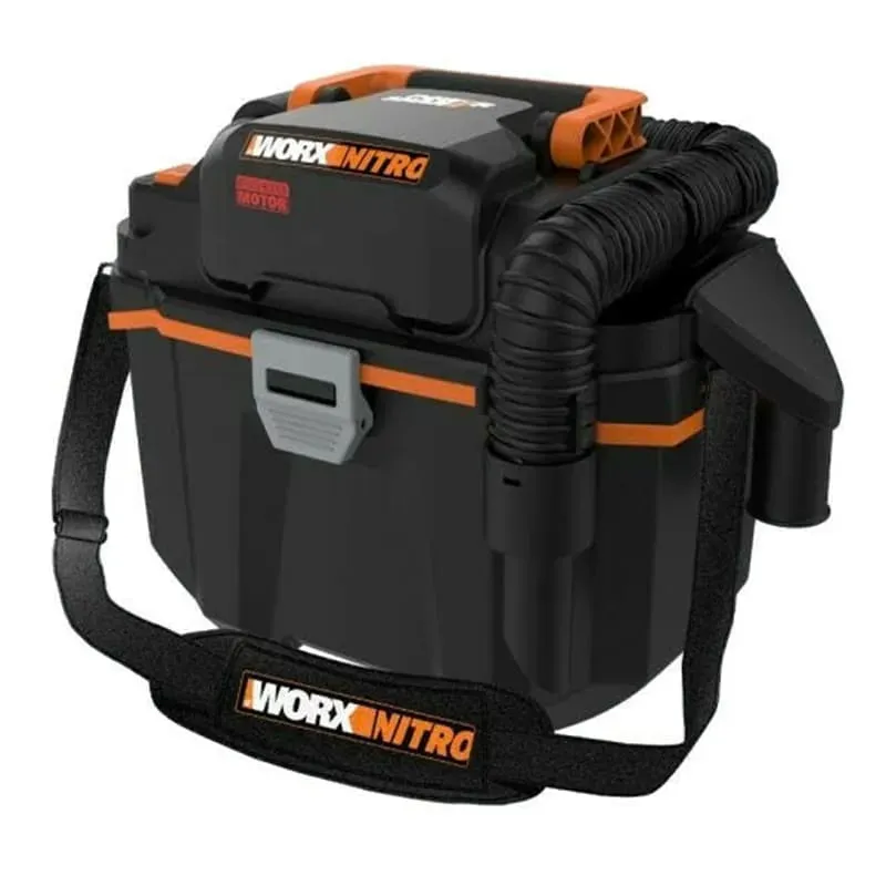 Пылесос хозяйственный для сухой и влажной уборки WORX NITRO WX031.9 20V аккумуляторный — детальное фото