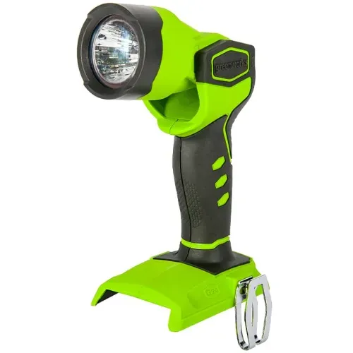 Фонарь Greenworks G24WL 24V 3500507 (100 лм) аккумуляторный — детальное фото