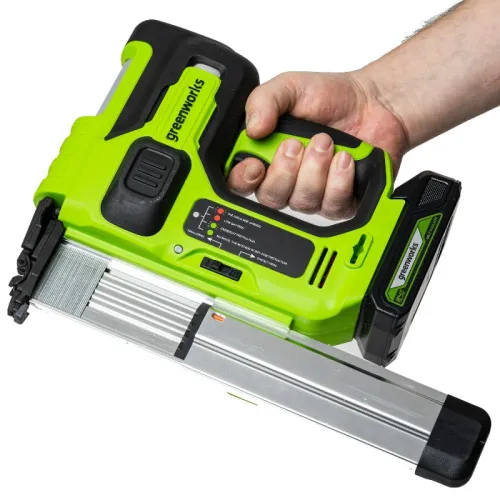 Гвоздезабивной пистолет Greenworks GD24BN 24V 3400707 бесщеточный аккумуляторный — детальное фото