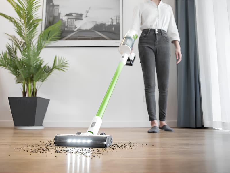 Пылесос вертикальный Greenworks SV24532 24V 4702007 (350 Вт) аккумуляторный с зарядным устройством — детальное фото