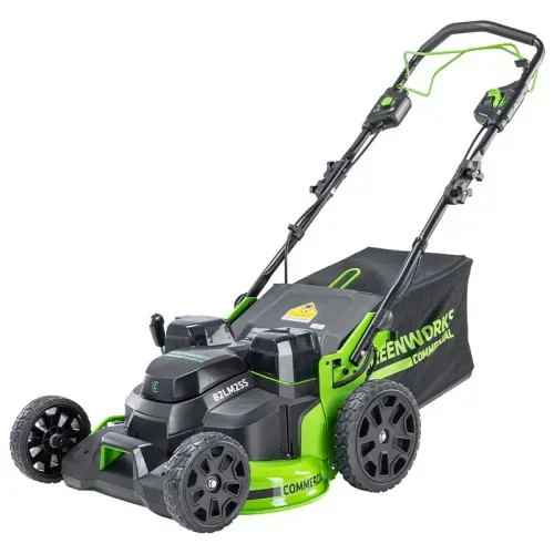 Газонокосилка самоходная Greenworks GC82LM61S 82V 2515607 (61 см) TwinForce аккумуляторная — детальное фото